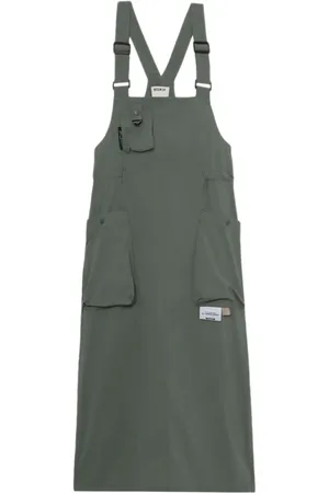 Musium Div. Vestido estilo overol con cordón