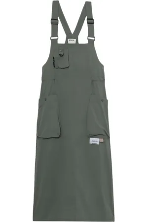 Musium Div. Vestido estilo overol con cordón
