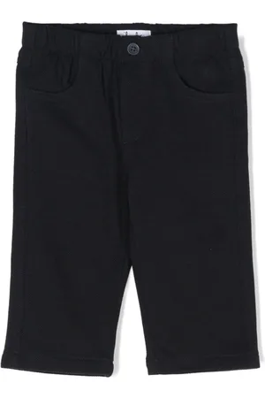Il gufo Pantalones rectos de piqué