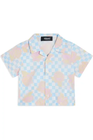 VERSACE Camisa Rose Contrasto