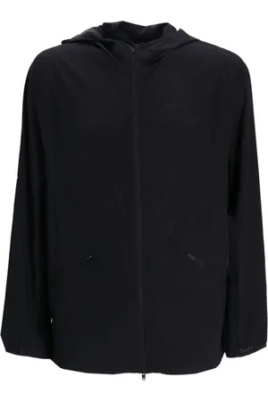 Y-3 Chamarra de correr con logo estampado