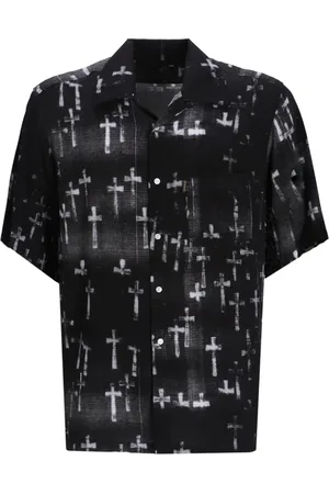 ARIES Camisa con estampado gráfico Graveyard