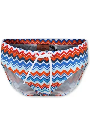 Missoni Traje de baño con estampado chevron