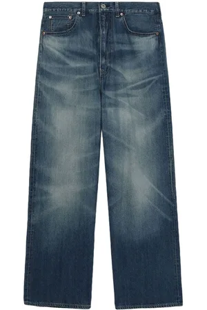 JUNYA WATANABE Jeans con efecto desgastado