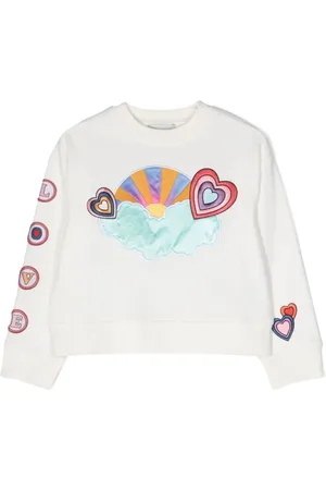 Stella McCartney Sudadera con motivo de corazón