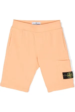 Stone Island Shorts deportivos con distintivo Compass