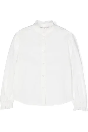 PHILOSOPHY DI LORENZO SERAFINI Camisa de popelina con logo bordado