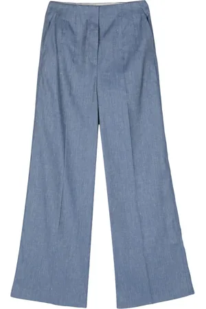 HUGO BOSS Pantalones anchos con tiro alto
