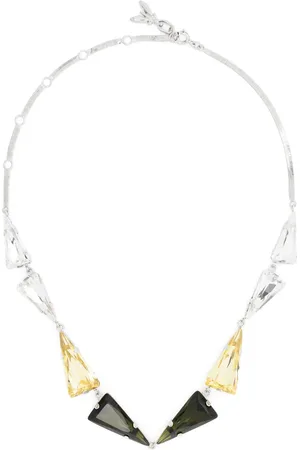 Patrizia Pepe Collar de cadena con cristales