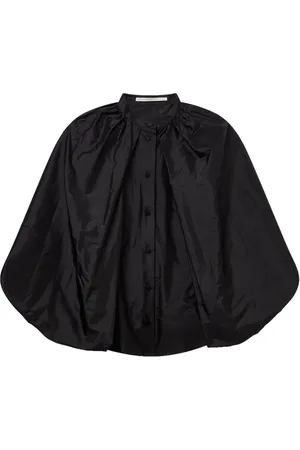 Stella McCartney Camisa de seda con mangas farol