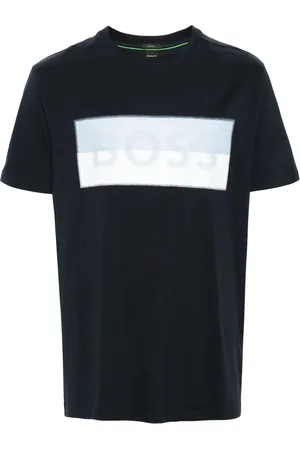 HUGO BOSS Playera manga corta con aplique del logo