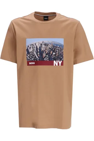 HUGO BOSS Playera con estampado gráfico