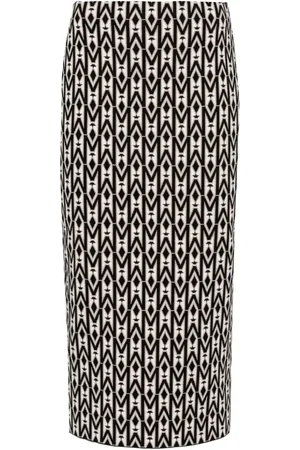Mackage Falda tejida con motivo geométrico