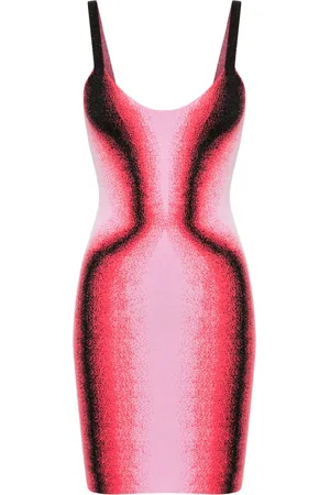 Y / PROJECT Vestido corto con efecto degradado