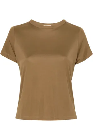 Khaite Playera con cuello redondo