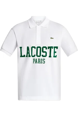 Lacoste Playera tipo polo con aplique del logo