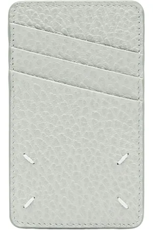 Maison Margiela Tarjetero con estampado de número
