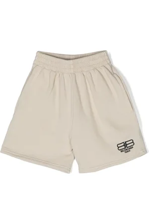 Balenciaga Shorts con detalle del logo bordado