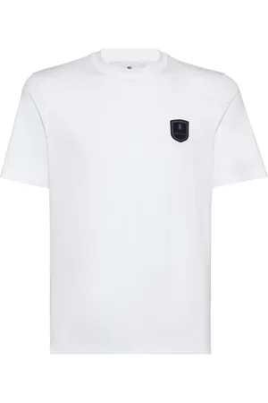 Brunello Cucinelli Playera con parche del logo