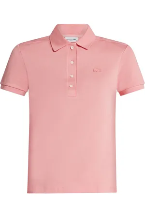 Lacoste Playera tipo polo con aplique del logo