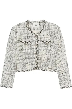 B+AB Chamarra de tweed corta