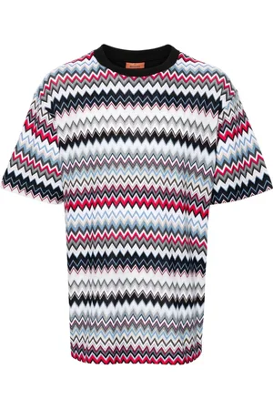 Missoni Playera con tejido en zigzag