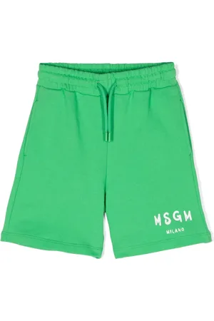 Msgm Shorts deportivos con logo estampado