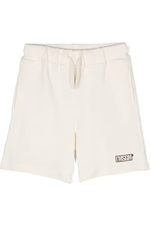 Msgm Shorts deportivos con logo engomado
