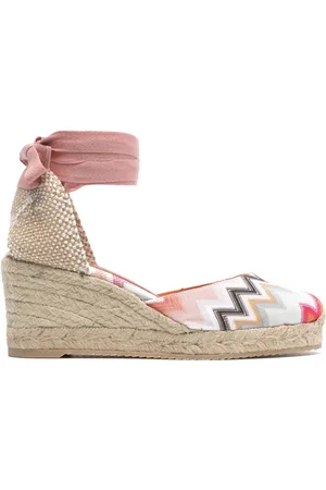 Missoni Alpargatas con motivo en zigzag y tacón de 60mm