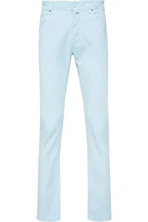 Jacob Cohen Pantalones slim Bard con tiro medio
