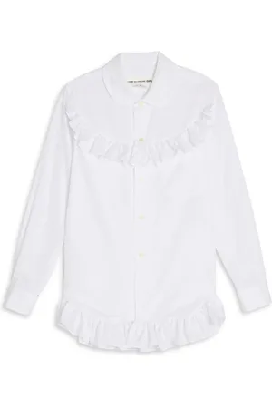 Comme des Garçons Camisa con volantes