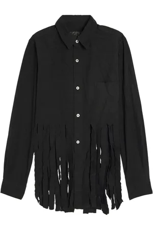 Comme des Garçons Camisa con flecos