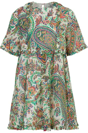Etro Vestido con estampado de cachemira