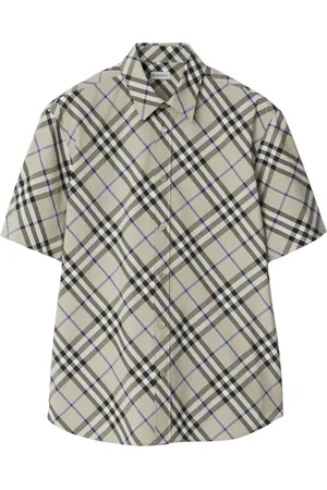Burberry Camisa con motivo de cuadros