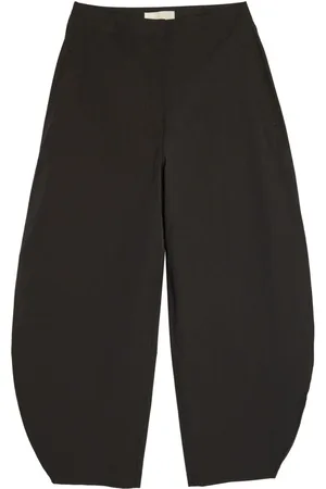 AMOMENTO Pantalones ajustados con tiro alto