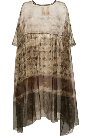 UMA WANG Vestido midi Agnus