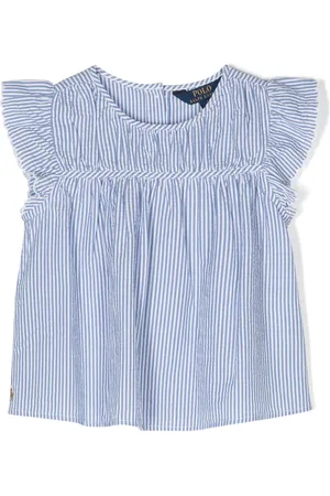 Ralph Lauren Blusa con detalle de volantes