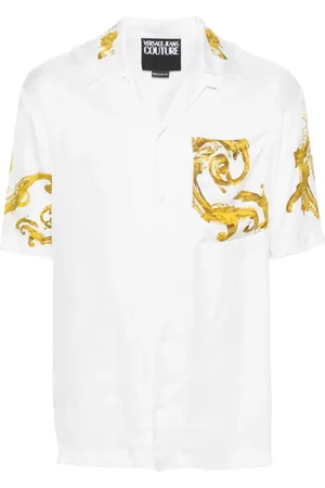 VERSACE Camisa con estampado Baroccoflage