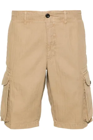 Incotex Shorts cargo con motivo de espiga
