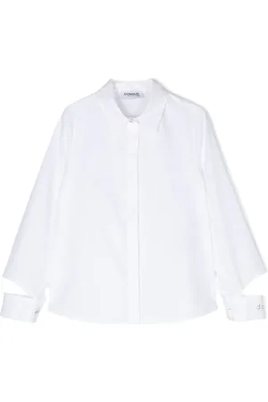 Dondup Camisa con detalle de aberturas