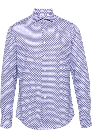 Traiano Milano Camisa con cuello italiano