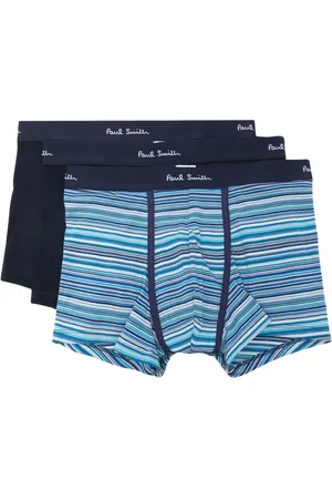 Paul Smith Pack de tres bóxeres con logo