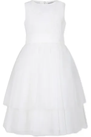 Simonetta Vestido de tul con lentejuelas