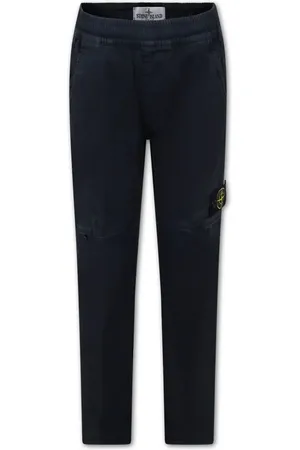 Stone Island Pantalones cargo con motivo Compass