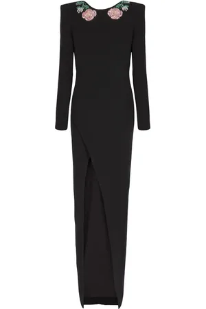 Balmain Vestido de fiesta con espalda abierta