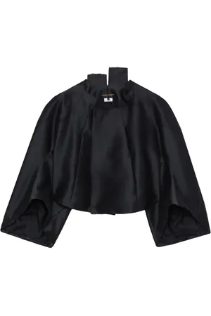 Comme des Garçons Top corto con diseño asimétrico
