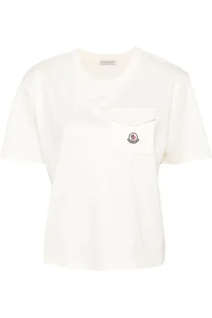 Moncler Playera con detalle de bolsillo