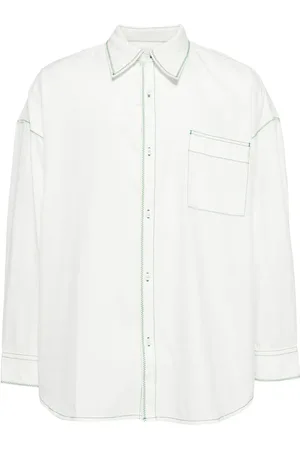 FIVE CM Camisa con costuras en contraste