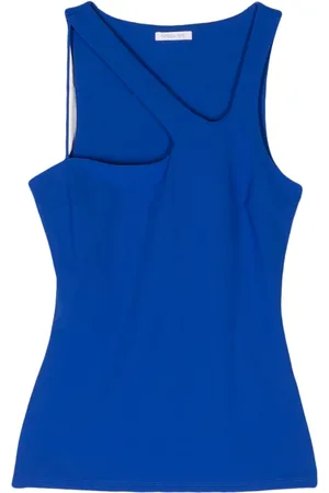 Patrizia Pepe Camiseta asimétrica con aberturas