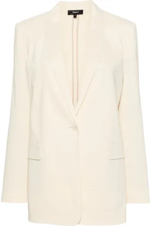 THEORY Blazer con botones y solapas de esmoquin